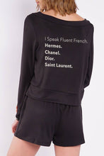 Load image into Gallery viewer, Fluent French Cardi Short Set

