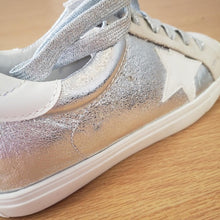 Load image into Gallery viewer, Silver Star Sneakers
